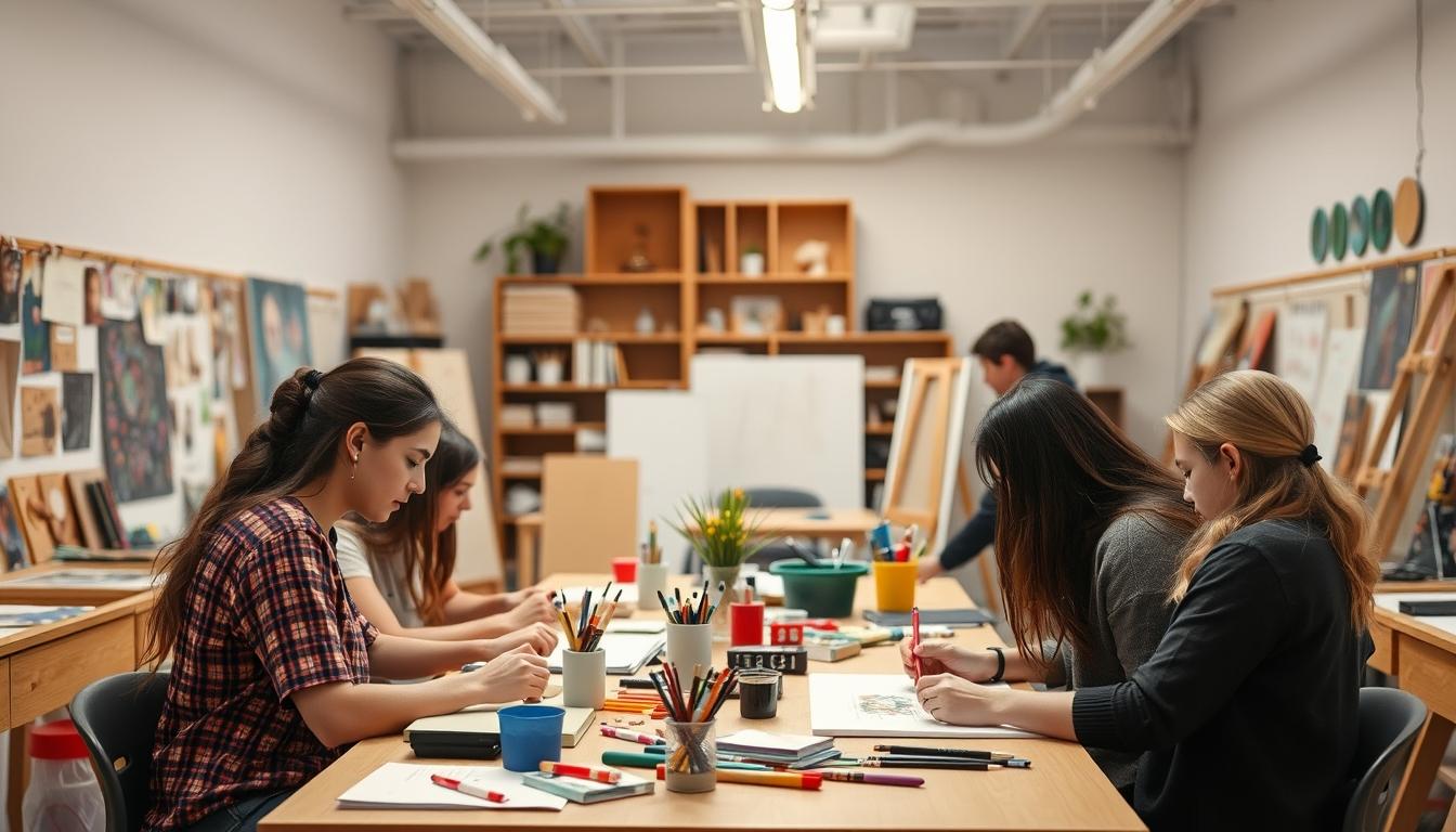 Digital learning platform with online study materials