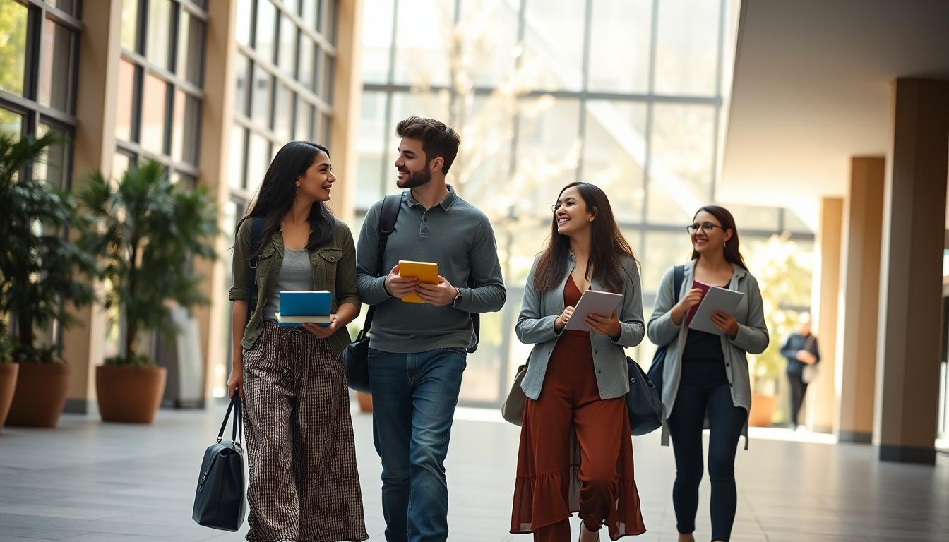 Structured study materials and learning resources on a desk